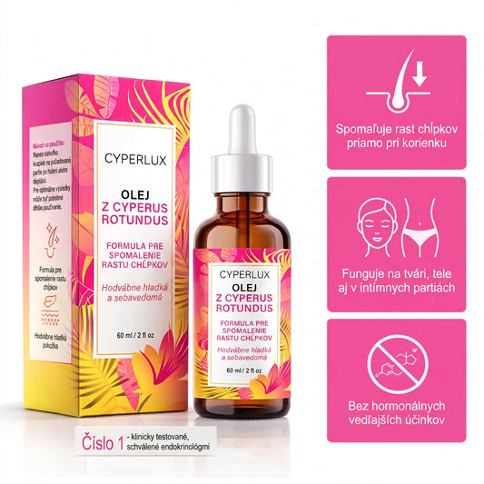 Pleťové sérum s Cyperus Rotundus